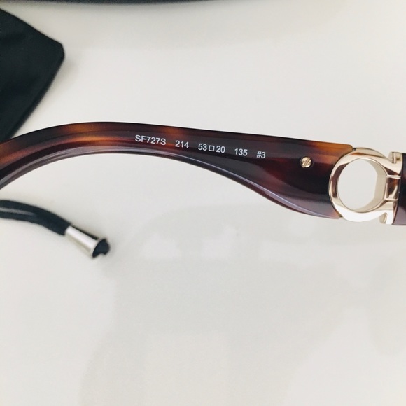 $420 SALVATORE FERRAGAMO FASHION TORTOISE SF 272 S SUNGLASSES WOMEN main image 3
